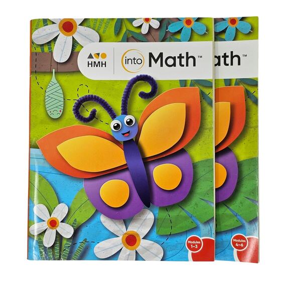 HMH Into Math Kindergarten Student Workbooks Modules 1-6 Homeschool Classroom - Picture 1 of 11
